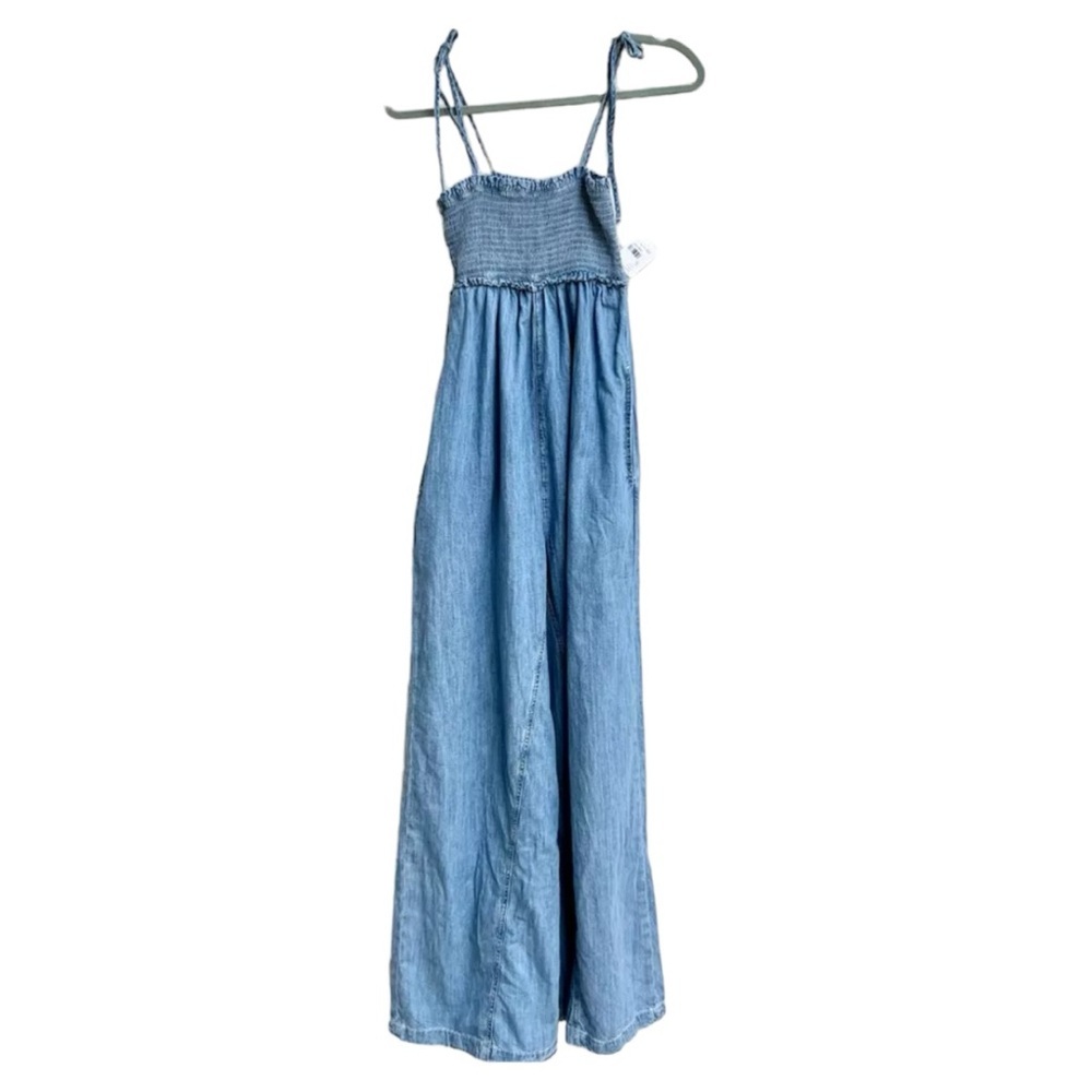 NWT We The Free x REVOLVE Easy Does It Jumpsuit Eternally Blue Women's Small - Picture 6 of 8
